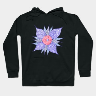 Spiral Flower Hoodie